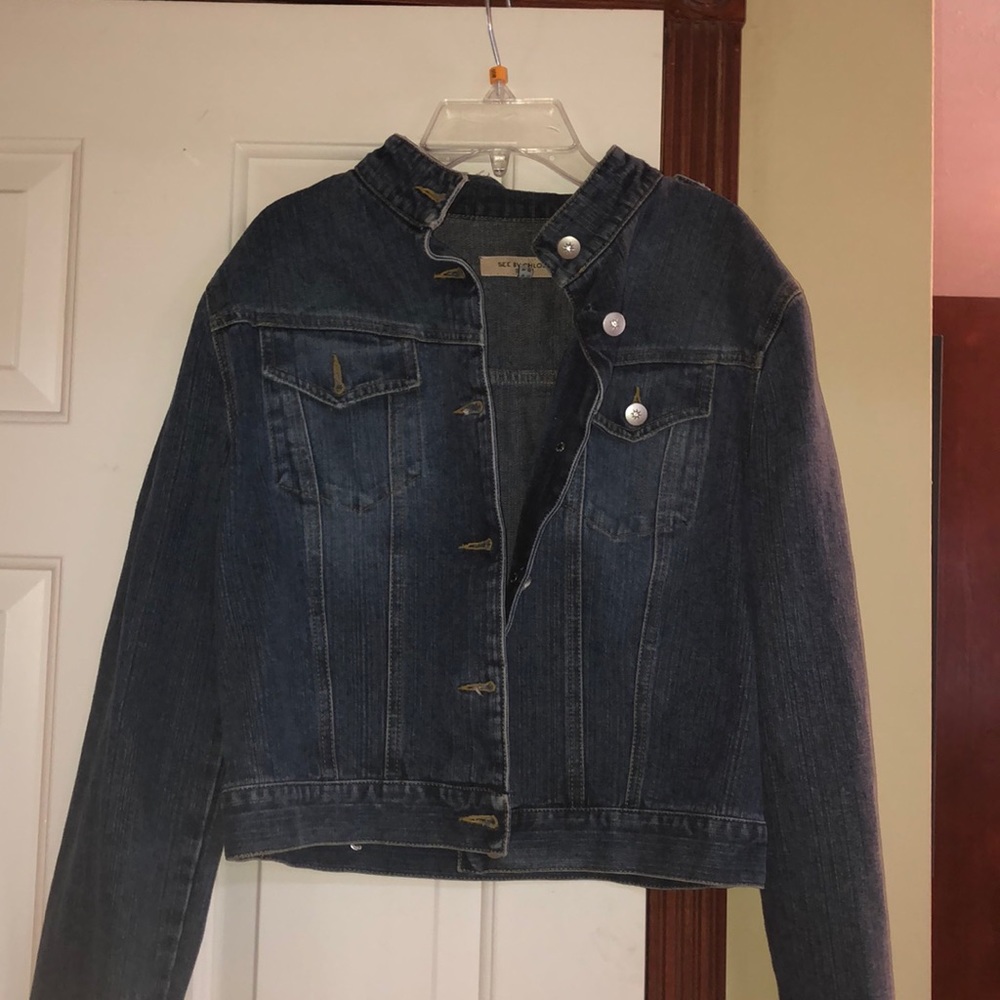 Vintage See By Chloe Jean Jacket